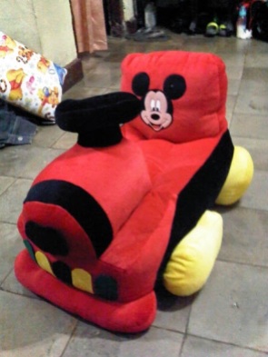 Sofa Kereta Karakter Mickey 65x40
